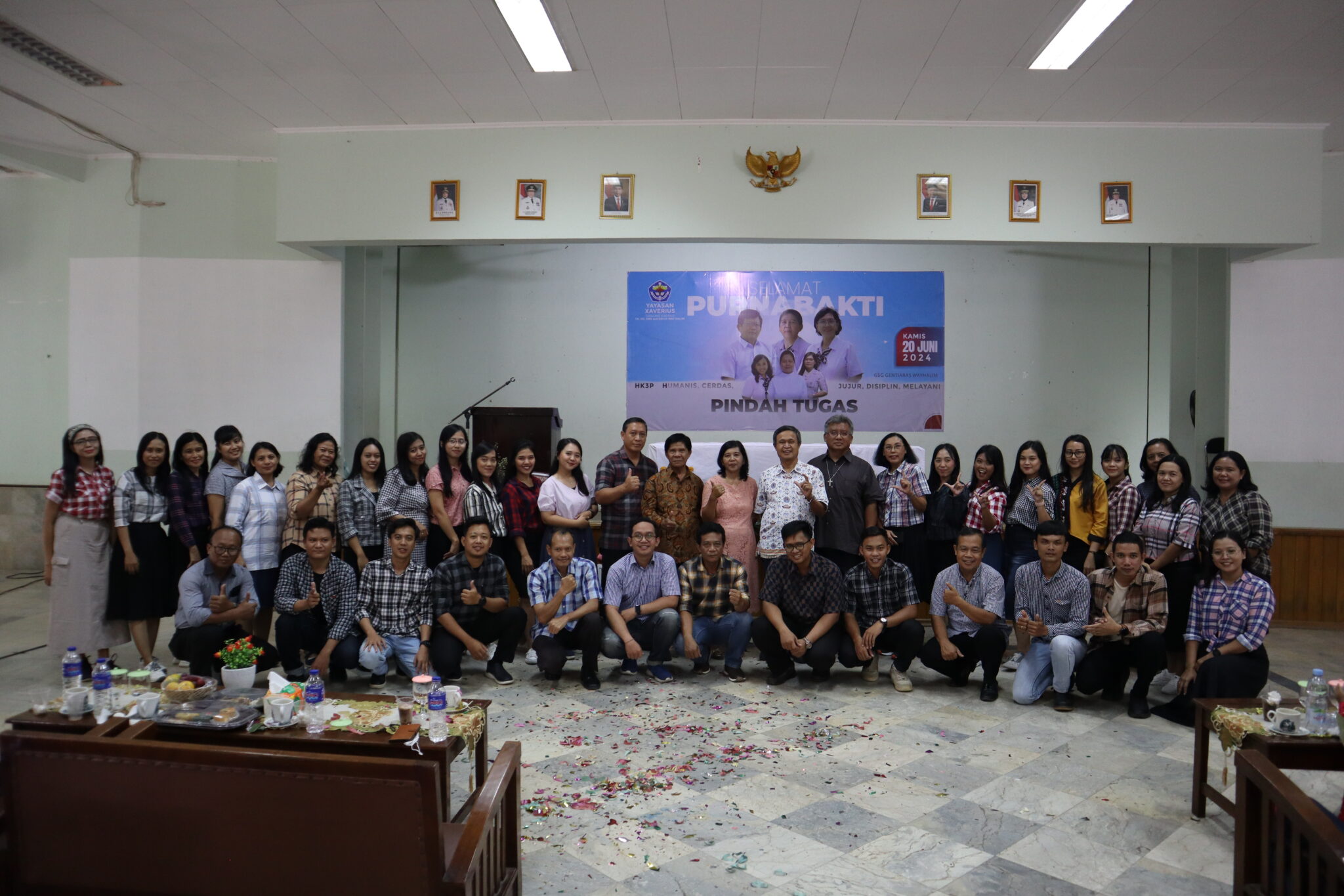 Purnabakti SDM SD Xaverius 3 Bandar Lampung: Penghormatan untuk Ibu Yustina Siwi Puji Lestari, S.Pd.