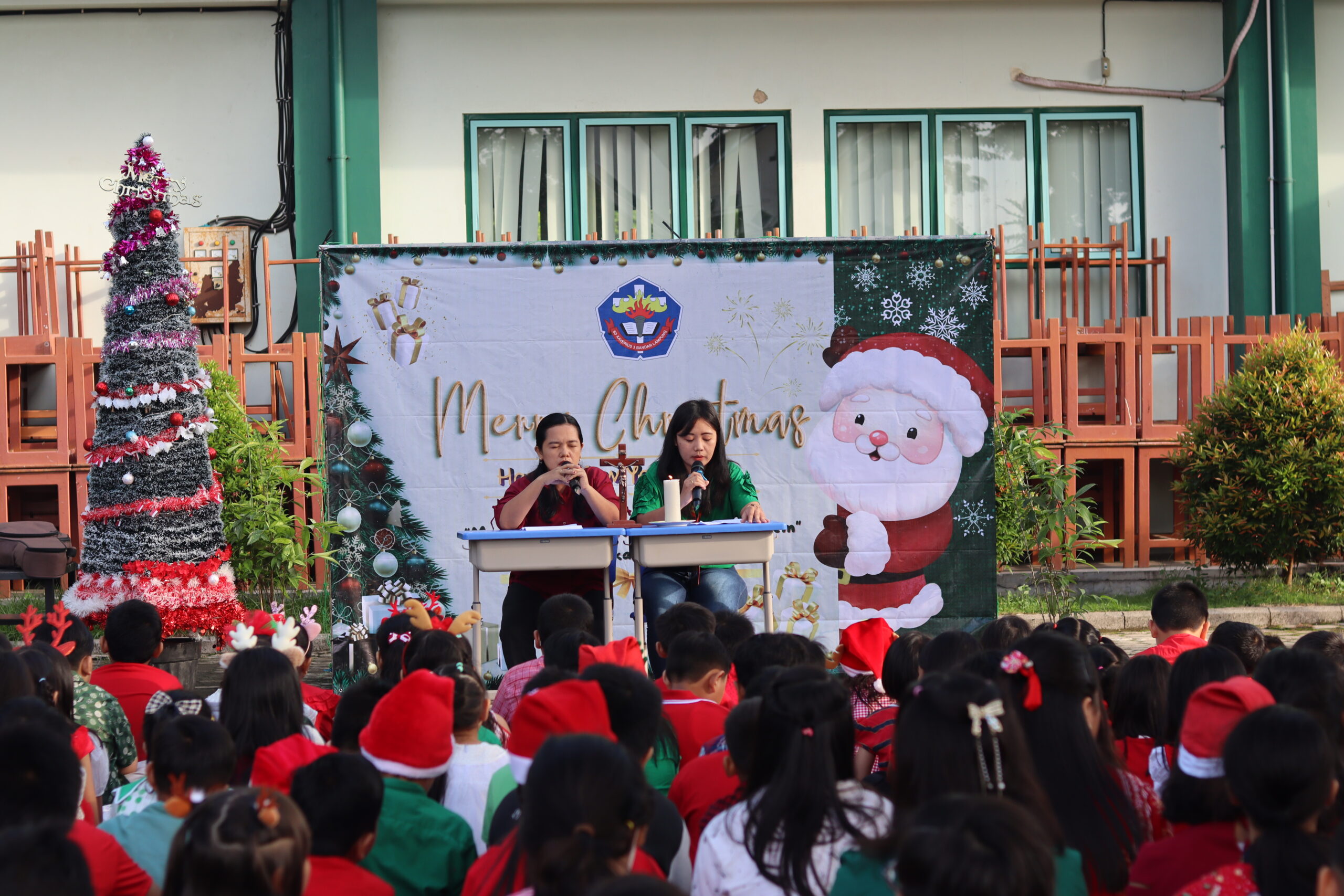 Natal Bersama SD Xaverius 3 Bandarlampung