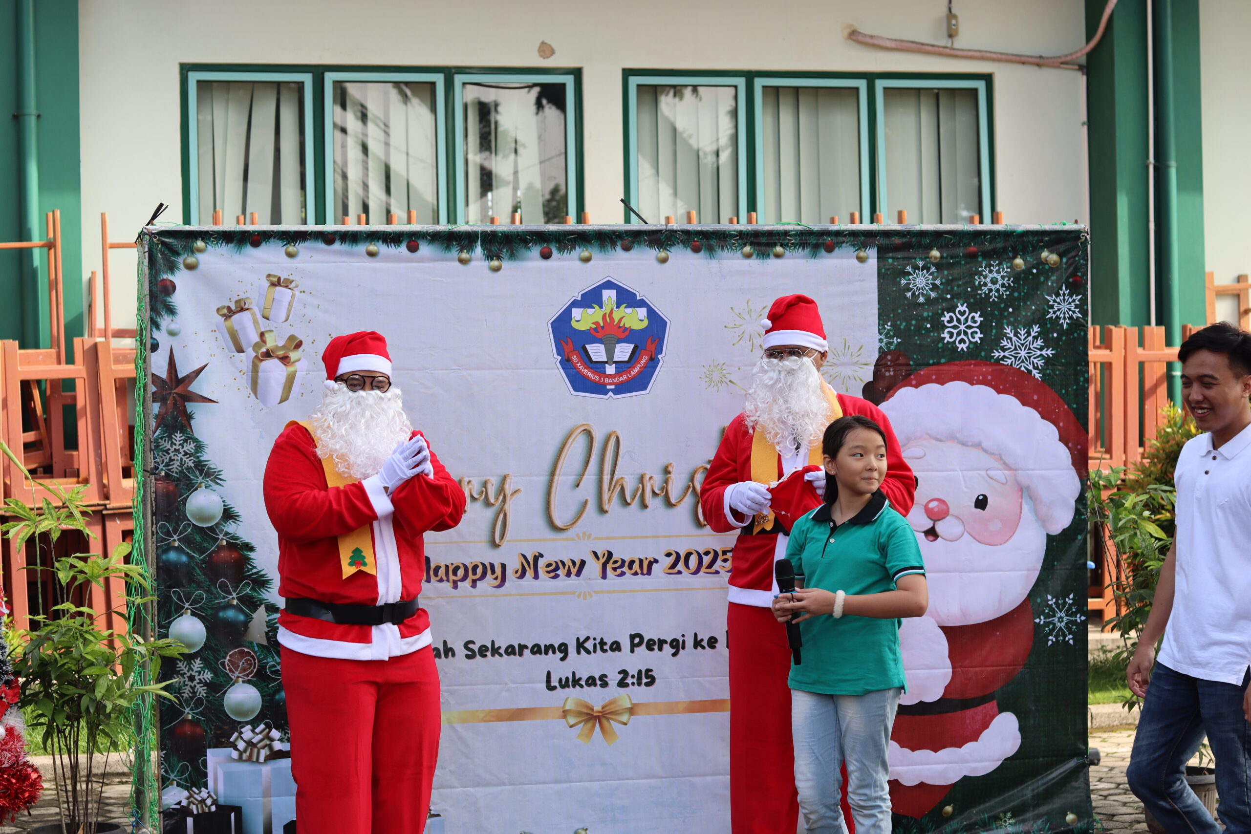 Natal Bersama SD Xaverius 3 Bandarlampung