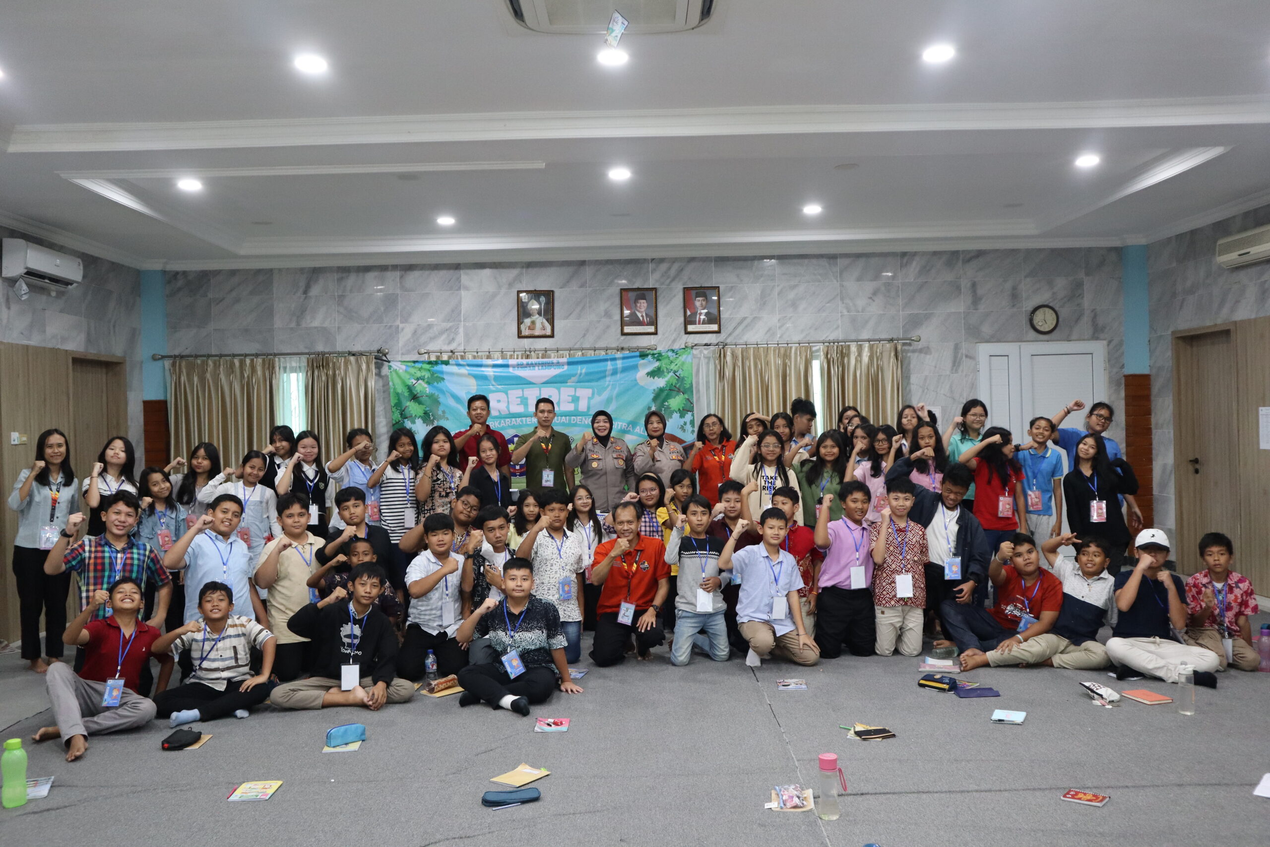 Retreat Kelas 6 SD Xaverius 3 Bandarlampung